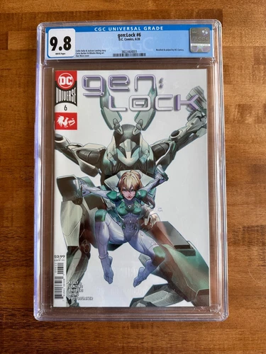 gen:LOCK #6 Newsstand CGC 9.8 recalled & pulped by DC Comics