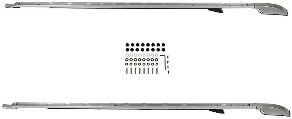 Barra de riel lateral para portaequipajes de techo compatible con Land Rover Discovery 3 4 LR3 LR4 2004-2016 Foto 4 de 4