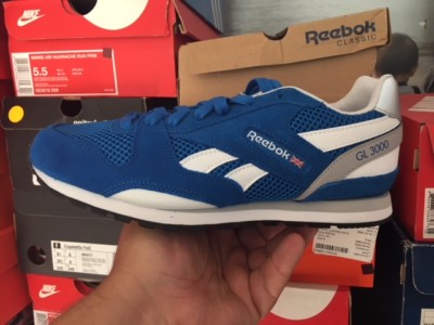 Reebok Junior damen women sneaker GL 3000 Gr:36 V69797 Classic Blau Blue Sport