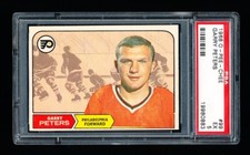 1968 OPC HOCKEY 99 GARRY PETERS PSA 5 EXCELLENT FLYERS