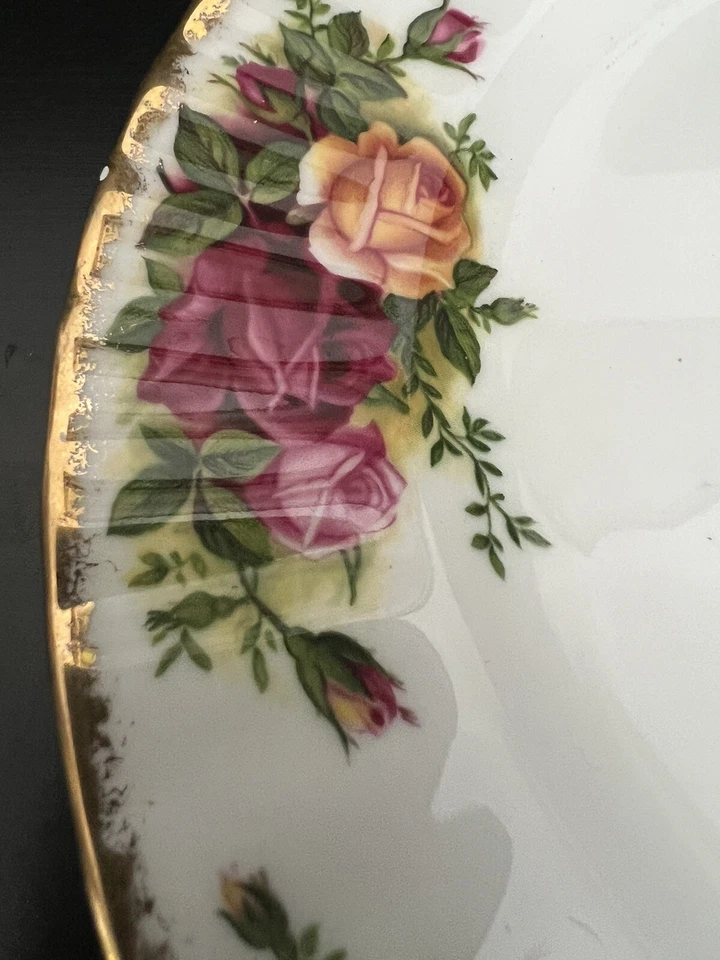 Plato Royal Albert Old Country Roses Para Madre Con Amor 8" Regalo Día de la Madre Foto 4 de 4