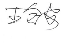 Wang Quan´an Autogramm signed 10x15 cm Karteikarte 