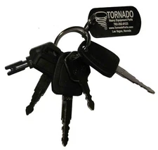 Fits Daewoo 5 Key Replacement Set