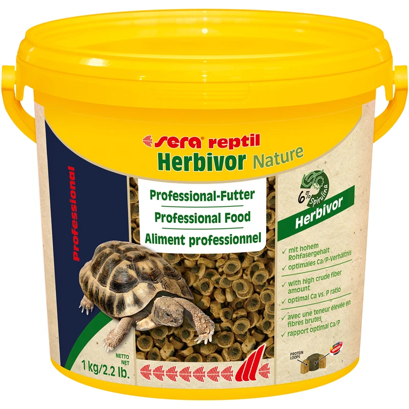 SERA GMBH sera reptil Professional Herbivor | 3,8 Liter Reptilienfutter