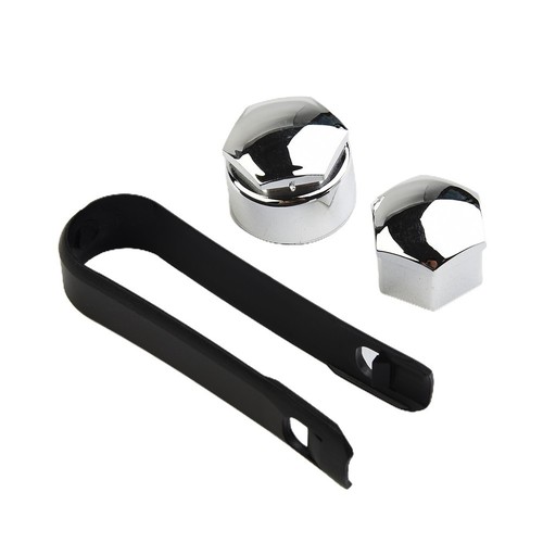 Nut Cap Wheel Bolts 20x 17mm Chrome Easy To Fit For Any Car High Quality - Picture 14 of 19