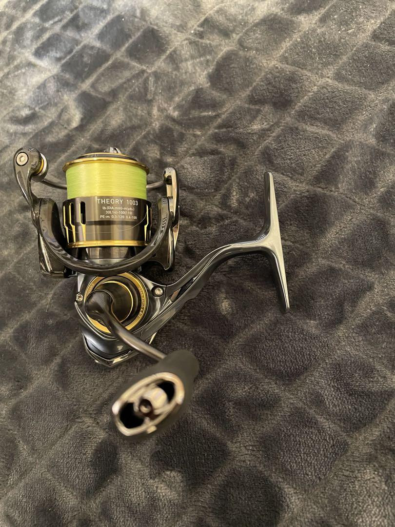 Daiwa Theory 1003 Spinning Reel Compact Lightweight Near Mint 