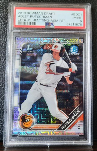 Adley Rutschman [Refractor] #BDC-1 2019 Bowman Draft Chrome card