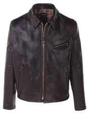 NWT SCHOTT NYC Classic Heavy Cowhide Racer Motorcycle Jacket 688 Large $1,125