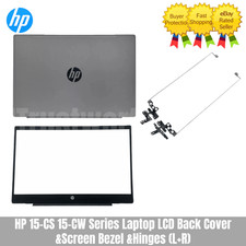 New L23879-001 For HP 15-CW 15-CS Laptop LCD Back Cover Screen Bezel Hinges