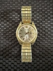 Vintage Seiko Automatic 7006-8007 17 Jewels Day Date Mens Watch Sunburst JAPAN