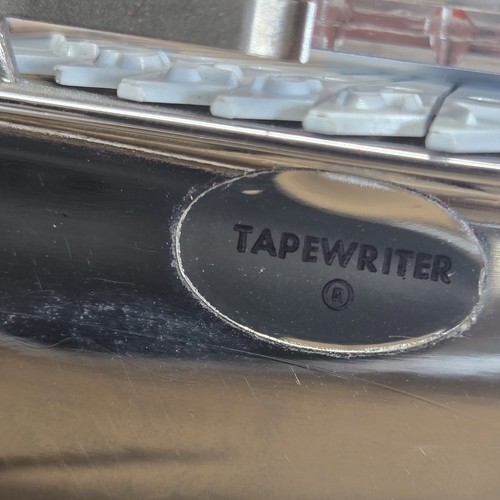 Dymo Vintage Label Maker- Hand Typewriter Metal Rare Version Large United States - Picture 8 of 13