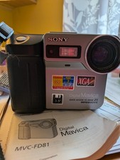 Sony Mavica MVC-FD81 Digital Camera Floppy Disk 2x Zoom Untested