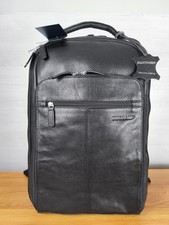 Duchamp 100% skóra licowa czarny design brytyjska firma idzie z prezentami do Wielkiej Brytanii!