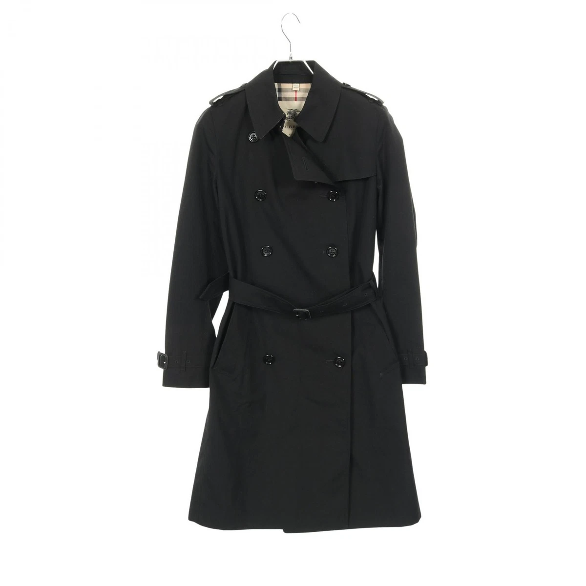 Burberry London Black Trench Coats Coats, Jackets & Vests for