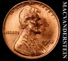 1952-D Lincoln Wheat Cent - Choice Gem Brilliant Unc  No Reserve  #L6296