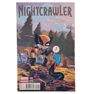 Nightcrawler #1 Marvel Comic Book Variant Edition 2014