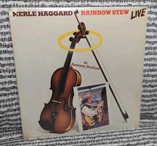 Merle Haggard - Rainbow Stew Live at Anaheim Stadium LP - MCA-5216 SEALED