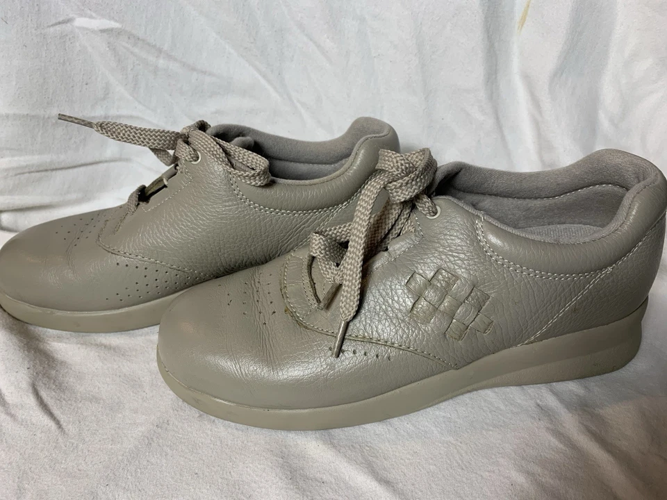 P W Minor 女式鞋 6.5 码皮革鞋面系带粘土色 — 第 3/4 张图片