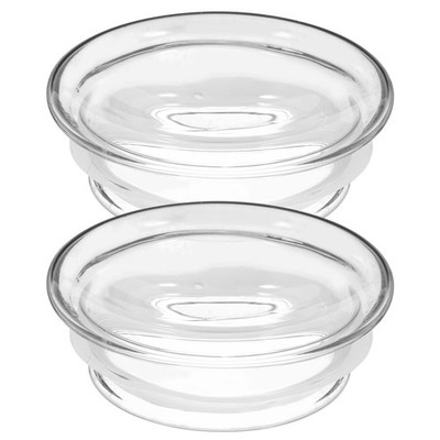 2pcs Glass Water Pitcher Lid Reusable Cover for Jug Teapot Prevents Spills Pr...