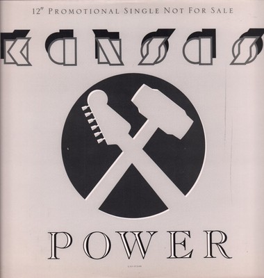 Kansas Power 12'' vinyl USA MCA 1986 promo in pic sleeve L3317248