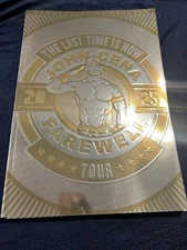 John Cena Farewell Tour 2025 The last Time Is Now Commemorative Program