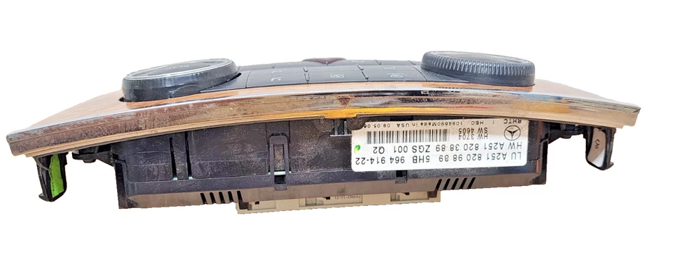 2006–09 Mercedes-Benz R350 R500 R320 AC Heater Climate Control Unit A2518203889 - Image 4 of 4