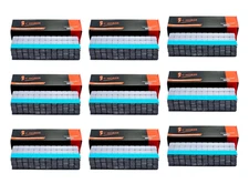 9 BOX 3240 pcs 1/4oz 0.25oz Grey Coated Adhesive Stick on balance Wheel Weights