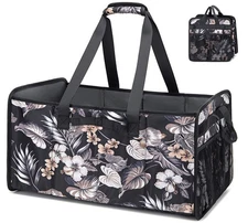 Collapsible Extra Large Utility Tote Bag for Women Teacher Work Grocery Laundry