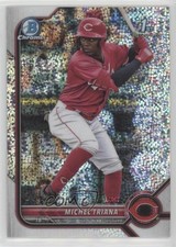 2022 Bowman Chrome Prospects Speckle Refractor /299 Michel Triana #BCP-75 0i1b