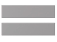 IKEA BODBYN Pack de 2 tiroirs avant, gris, 40x10 cm 802.210.45 Neuf Metod