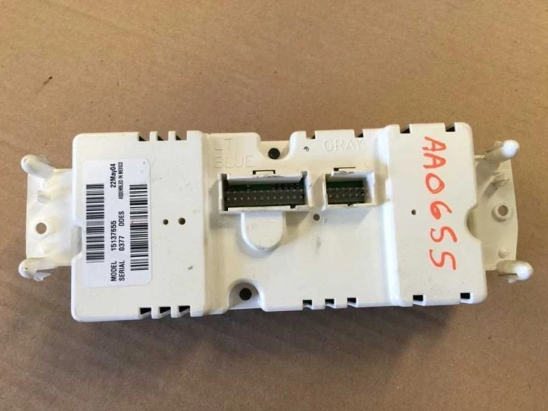 Cadillac Escalade Chevy GMC 2003-2004 calentador de aire acondicionado control de temperatura OEM Foto 3 de 3