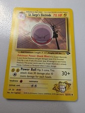 Lt. Surge's Electrode 52/132 Gym Challenge Regular /LP on eBay