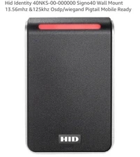 Hid  40NKS-00-000000 Signo40 13.56mhz &125khz Osdp/wiegand Pigtail Mobile Ready