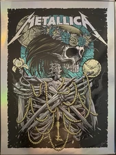 Metallica All Within My Hands Foil. Limited Edition, SOLD OUT! Xxx/100
