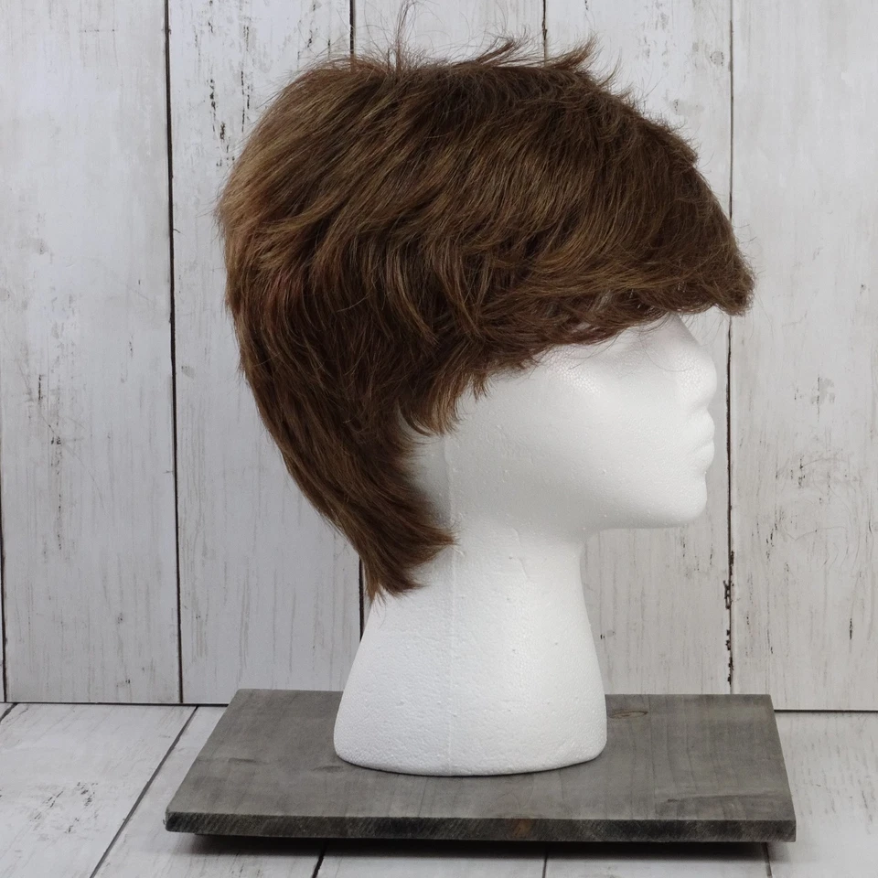 Aspen женщин коричневый Shag стиль парик волокна сделано в Японии парик сделано в Корее - Изображение 3 из 4