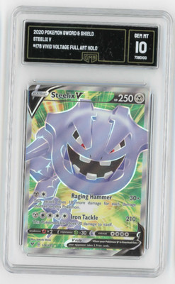 2016年 ポケモンカード スワリックス #023 Gem Mint 10 STEELIX V 176 VIVID VOLTAGE SWORD & SHIELD POKEMON GEM MINT 10 | eBay