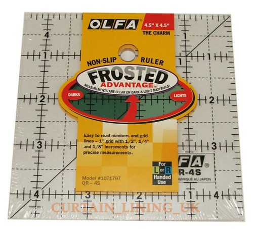 Olfa rutschfest mattiertes Patchwork-Lineal verschiedene Größen - breitestes Sortiment verfügbar - Bild 3 von 8