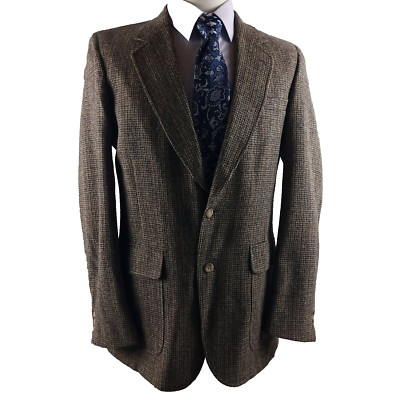 LTD Clothes 40L 2 Button Multicolor Tweed Blazer Sport Coat