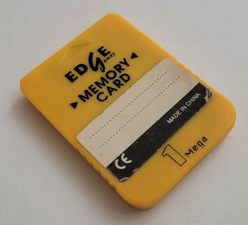 Sony Playstation PS1 - Speicherkarte - 1 Mega - EDGE - Bild 2 von 4