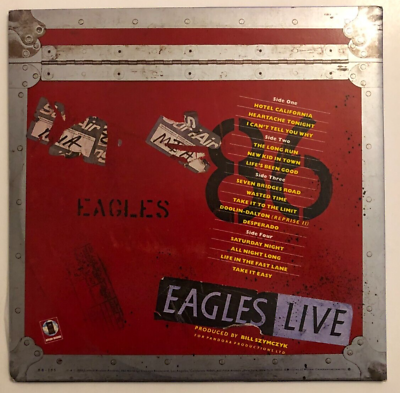 Eagles Live - 2LPs - Poster! - INSERT - EX - JAPAN VINYL Eagles Live - 2LPs - Poster! - INSERT - EX - JAPAN VINYL