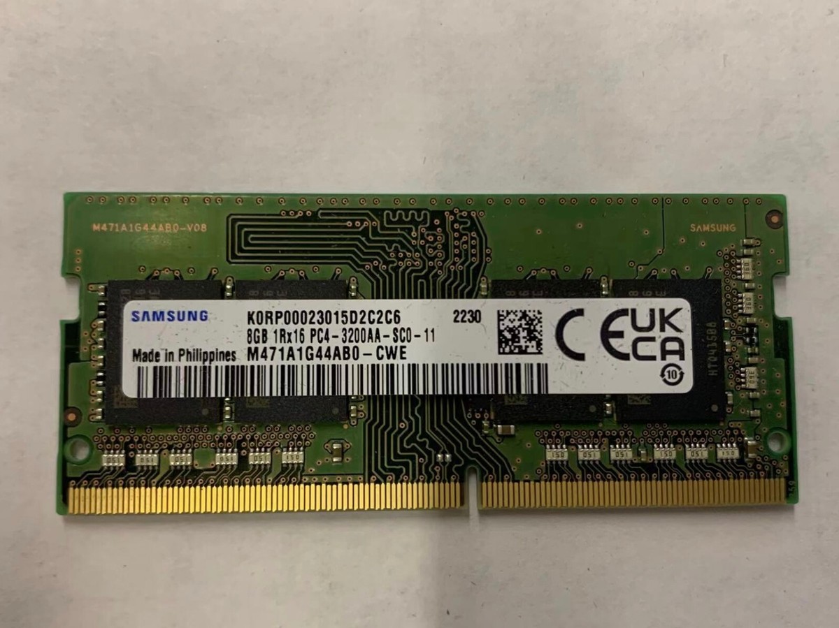 Samsung 8GB (1 x 8GB) PC4-25600 (DDR4-3200) Memory