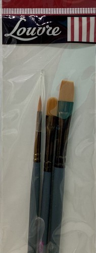 Artist Paintbrushes Clearout Louvre Synthetic Assorted Shapes Support Non Profit - Picture 13 of 19