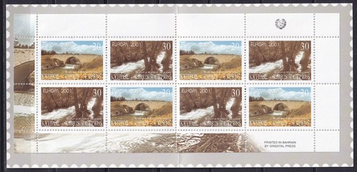 Zypern 2001 Yvert C 984 Europe CEPT MNH Sehr schön - Bild 1 von 2