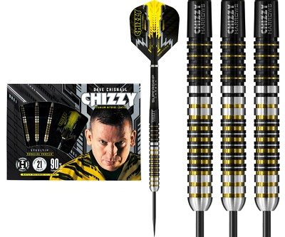 Harrows Dave Chisnall - 90 % Wolframdarts - Stahlspitze - chizzy - 21 g bis 26 g