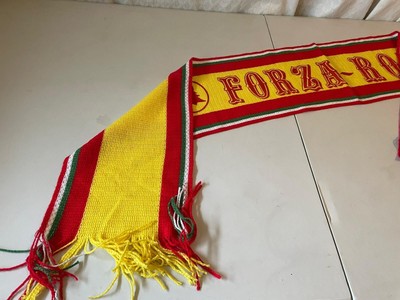 Bufanda Equipo Italiano Bufanda AS Roma Retro - Para Fans Del Equipo Accesorio Hincha