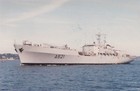 Old postcard 83 BREST Marine Nat. Photo BUILDING LOGISTICS SUPPORT "RHINE" shell No. A621