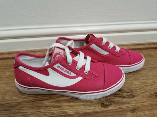 diesel pink trainers