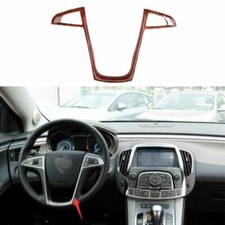 For Buick Lacrosse 2009-2012 Peach Wood Grain Steering Wheel Frame Cover Trim