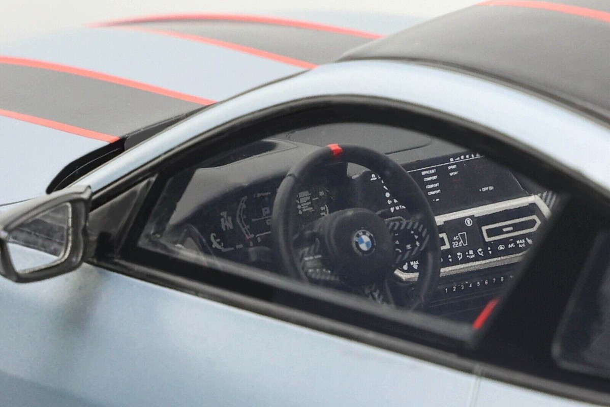 1/18 BMW M4 CSL (G82) Coupe 2022 Grey Resin Model Car 1/18 BMW M4 CSL (G82) Coupe 2022 Grey Resin Model Car