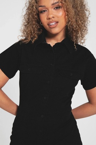 Bench Womens Perse Dress - Black / UK 14 - Picture 4 of 5